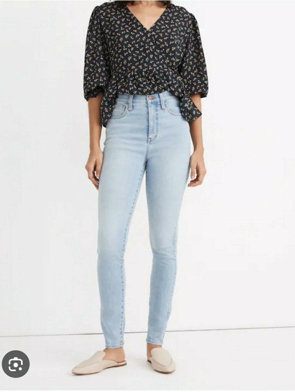 Madewell 11" Roadtripper Lightwash Jeans Size 24